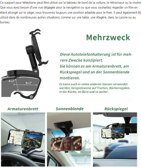 TravelMate Phone Holder